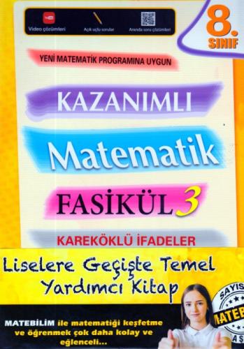 Karekod 8. Sınıf Kazanımlı Matematik Fasikül 3 Kareköklü İfadeler  Frontansicht 1