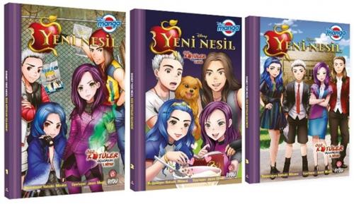 Disney Manga Yeni Nesil Özlü Kötüler Üçlemesi 3 Kitap Set  Frontansicht 1