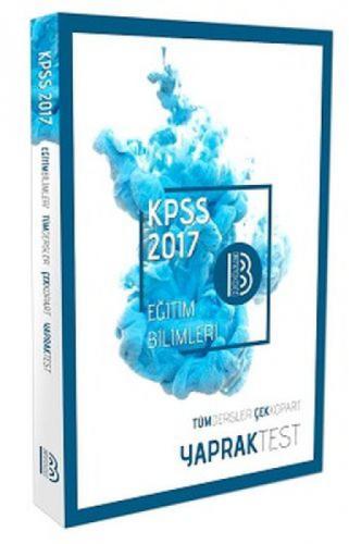 KPSS Eğitim Bilimleri Tüm Dersler Çek Kopart Yaprak Test 2017  Frontansicht 1