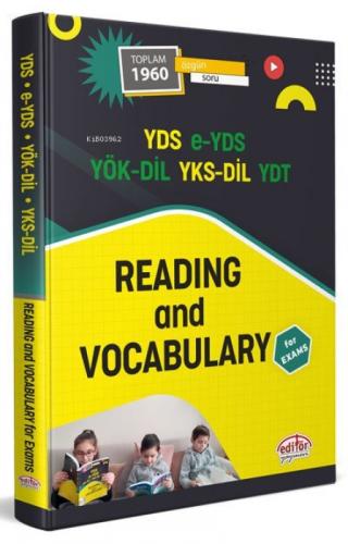 YDS e-YDS YÖK-DİL YKS-DİL YDT Reading and Vocabulary  Frontansicht 1