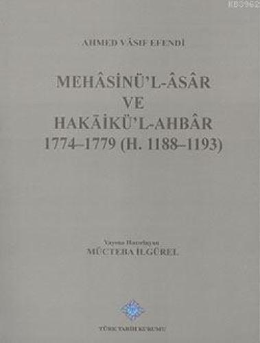 Mehasinü'l-Asar ve Hakaikü'l-Ahbar 1774-1779  Frontansicht 1