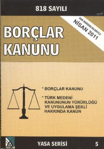 Borçlar Kanun  Frontansicht 1