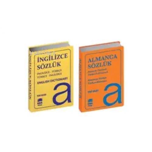 Almanca-Türkçe Sözlük ve İngilizce-Türkçe Sözlük (2 Kitap Set Biala Kapak)  Frontansicht 1