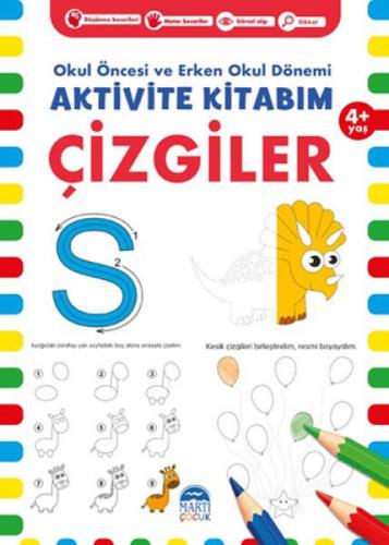 Okul Öncesi ve Erken Okul Dönemi Aktivite Kitabım - Çizgiler 4+ Yaþ  Frontansicht 1