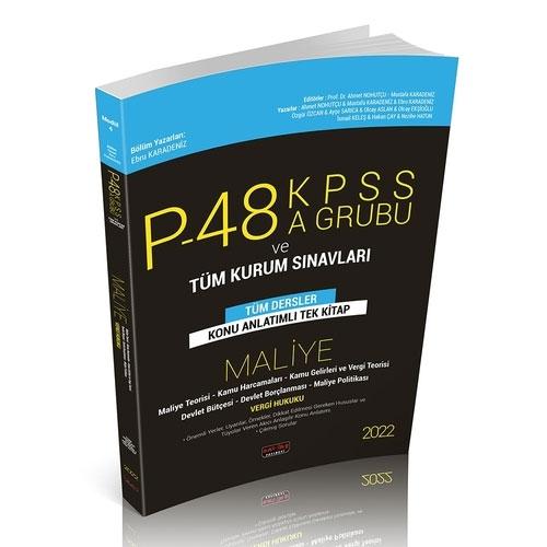 P48 KPSS A Grubu ve Tüm Kurum Sınavları Maliye Konu Anlatımlı Savaş Yayınları  Frontansicht 1