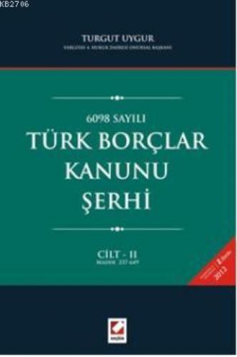 Türk Borçlar Kanunu Şerhi (2 Cilt)  Frontansicht 1