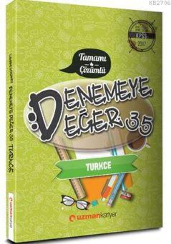2017 KPSS Denemeye Değer 35 Türkçe  Frontansicht 1