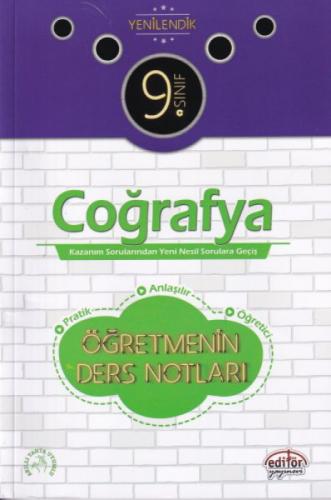 9. Sınıf Coğrafya Öğretmenin Ders Notları  Frontansicht 1