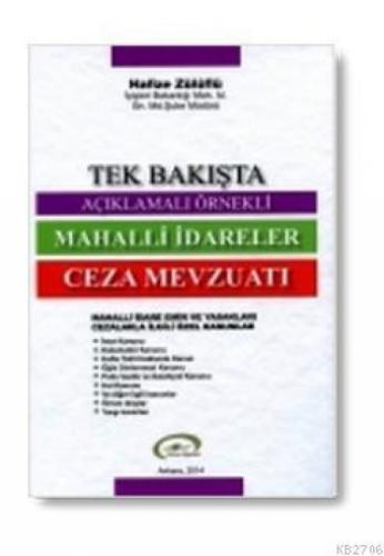 Tek Bakışta Mahalli İdareler, Ceza Mevzuatı  Frontansicht 1