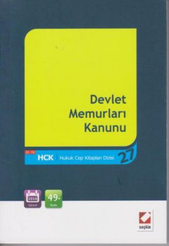 Devlet Memurları Kanunu (Cep Boy)  Frontansicht 1