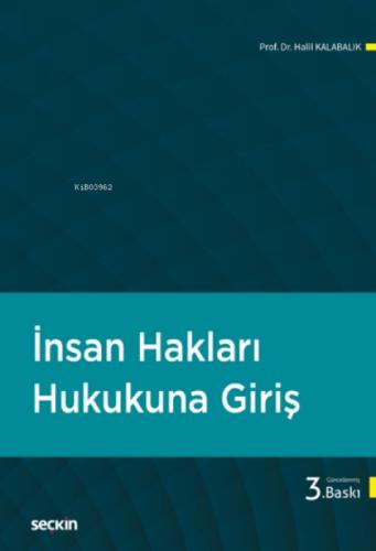 İnsan Hakları Hukukuna Giriş  Frontansicht 1