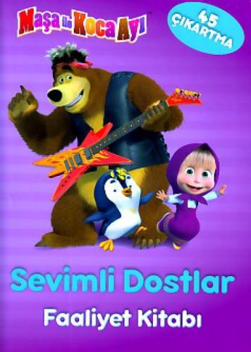 Maşa İle Koca Ayı Sevimli Dostlar Faaliyet Kitabı  Frontansicht 1