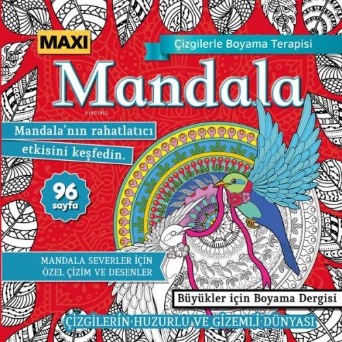 Maxi Mandala Çizgilerle Boyama Terapisi 12  Frontansicht 1