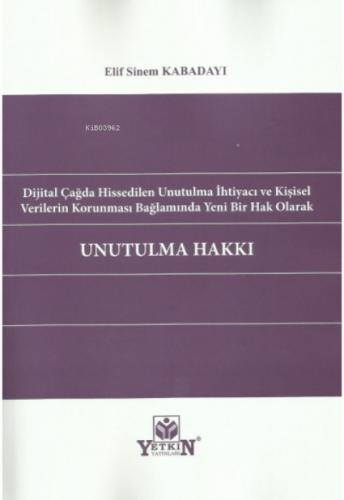 Unutulma Hakkı  Frontansicht 1