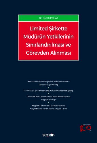 Limited Şirkette Müdürün Yetkilerinin Sınırlandırılması ve Görevden Alınması  Frontansicht 1