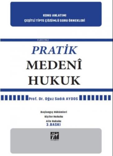Pratik Medeni Hukuk  Frontansicht 1