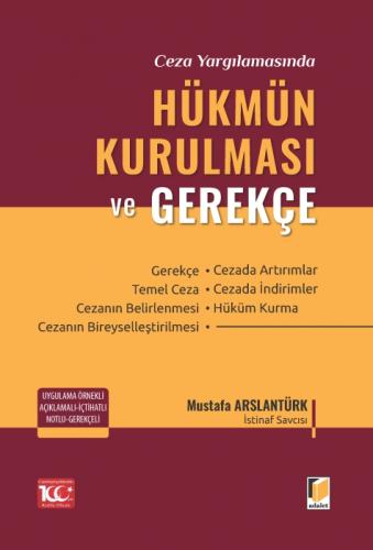 Ceza Yargılamasında Hükmün Kurulması ve Gerekçe  Frontansicht 1