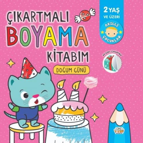 Çıkartmalı Boyama Kitabım- Doğum Günü  Frontansicht 1