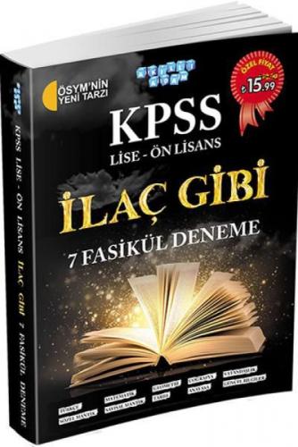 KPSS Lise Ön Lisans İlaç Gibi 7 Fasikül Deneme  Frontansicht 1