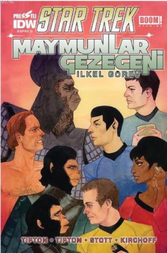 Star Trek Maymunlar Gezegeni - Kapak D  Frontansicht 1