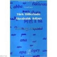 Türk Dillerinde Akrabalık Adları  Frontansicht 1