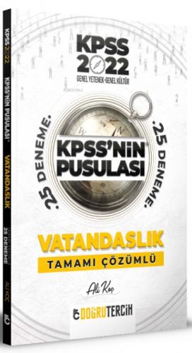2022 KPSS'NİN Pusulası Vatandaşlık Tamamı Çözümlü 25 Deneme  Frontansicht 1