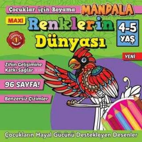Maxi Renklerin Dünyası Çocuklar İçin Boyama 8  Frontansicht 1
