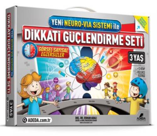 Yeni Neuro VİA Sistemi ile Dikkati Güçlendirme Seti (3 Yaþ)  Frontansicht 1