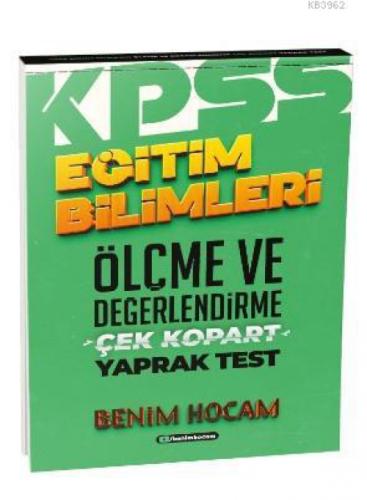 2021 Eğitim Bilimleri Ölçme ve Değerlendirme Çek Kopart Yaprak Test  Frontansicht 1