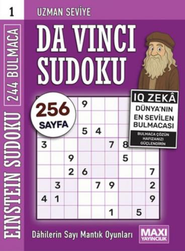 Da Vinci Uzman Sudoku 1  Frontansicht 1