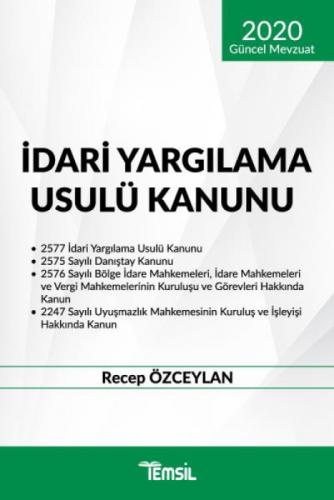 İdari Yargılama Usulü Kanunu  Frontansicht 1