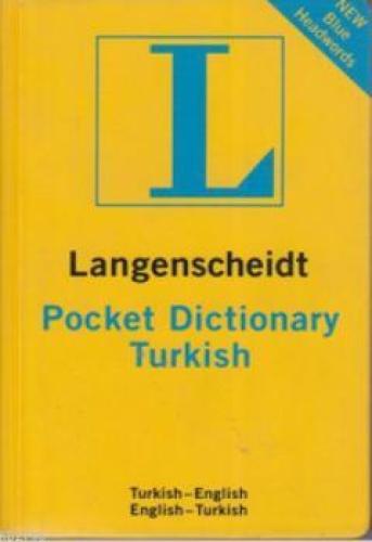 Langenscheidt Pocket Dictionary Turkish  Frontansicht 1