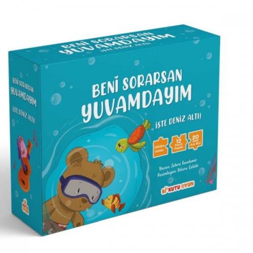 Beni Sorarsan Yuvamdayım - İþte Yer Altı! (Kitap ve Yapboz Seti)  Frontansicht 1