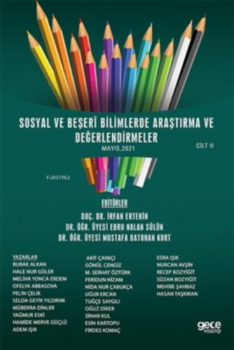 Sosyal Ve Beşeri Bilimlerde Araştırma Ve Değerlendirmeler Mayıs Cilt 2  Frontansicht 1