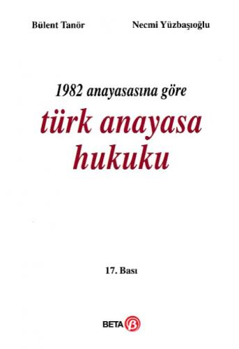 1982 Anayasasına Göre Türk Anayasa Hukuku  Frontansicht 1