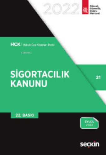 Sigortacılık Kanunu  Frontansicht 1