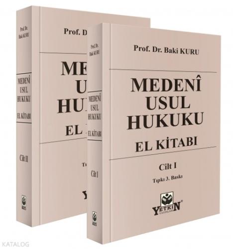 Medeni Usul Hukuku El Kitabı ( 2 Cilt )  Frontansicht 1