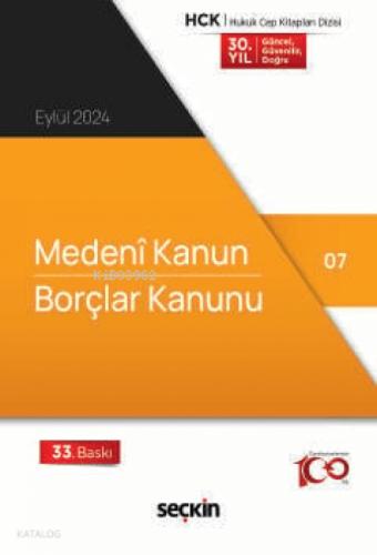 Medeni Kanun Ş Borçlar Kanunu (Cep Kitabı)  Frontansicht 1