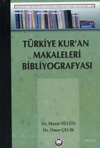 Türkiye Kuran Makaleleri Bibliyografyası  Frontansicht 1