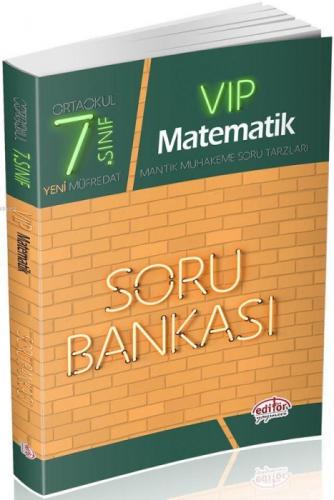 Editör Yayınları 7. Sınıf VIP Matematik Soru Bankası Editör  Frontansicht 1