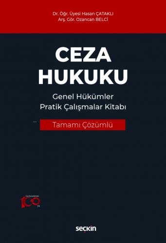 Ceza Hukuku Genel Hükümler Pratik Çalışmalar Kitabı  Frontansicht 1