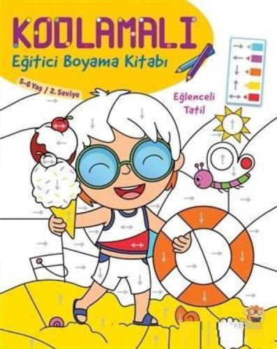 Kodlamalı Eğitici Boyama Kitabı - Eğlenceli Tatil (5- 6 Yaş 2. Seviye)  Frontansicht 1