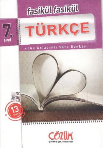 7. Sınıf Türkçe Fasikül Konu Anlatımlı  Frontansicht 1