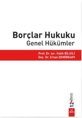 Borçlar Hukuku Genel Hükümler  Frontansicht 1