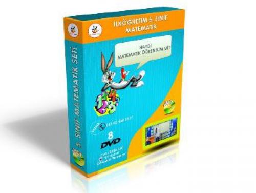 İlköğretim 5. Sınıf Matematik Görüntülü DVD Seti (8 DVD)  Frontansicht 1