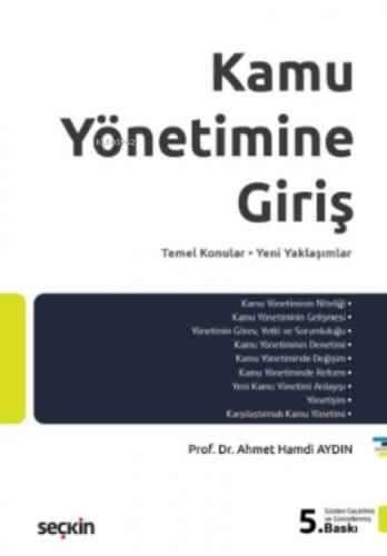 Kamu Yönetimine Giriş  Frontansicht 1