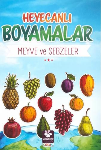 Heyecanlı Boyamalar Meyve ve Sebzeler  Frontansicht 1