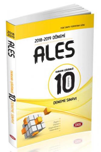 Data Ales Tamamı Çözümlü 10 Deneme Sınavı 2018  Frontansicht 1