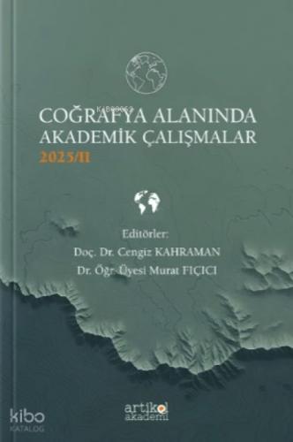 Coğrafya Alanında Akademik Çalışmalar - II (2025)  Frontansicht 1