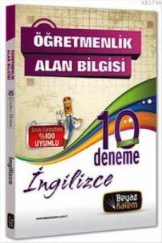 KPSS Öğretmenlik Alan Bilgisi İngilizce Çözümlü 10 Deneme 2013  Frontansicht 1